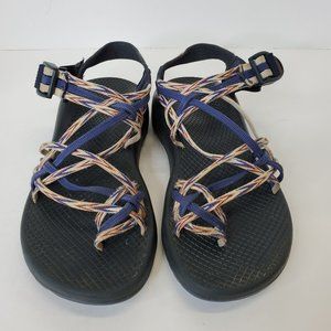 Women’s Chaco ZX3 Triple Strap Sandals Incan Blue J105532 Size 7  Multicolored.